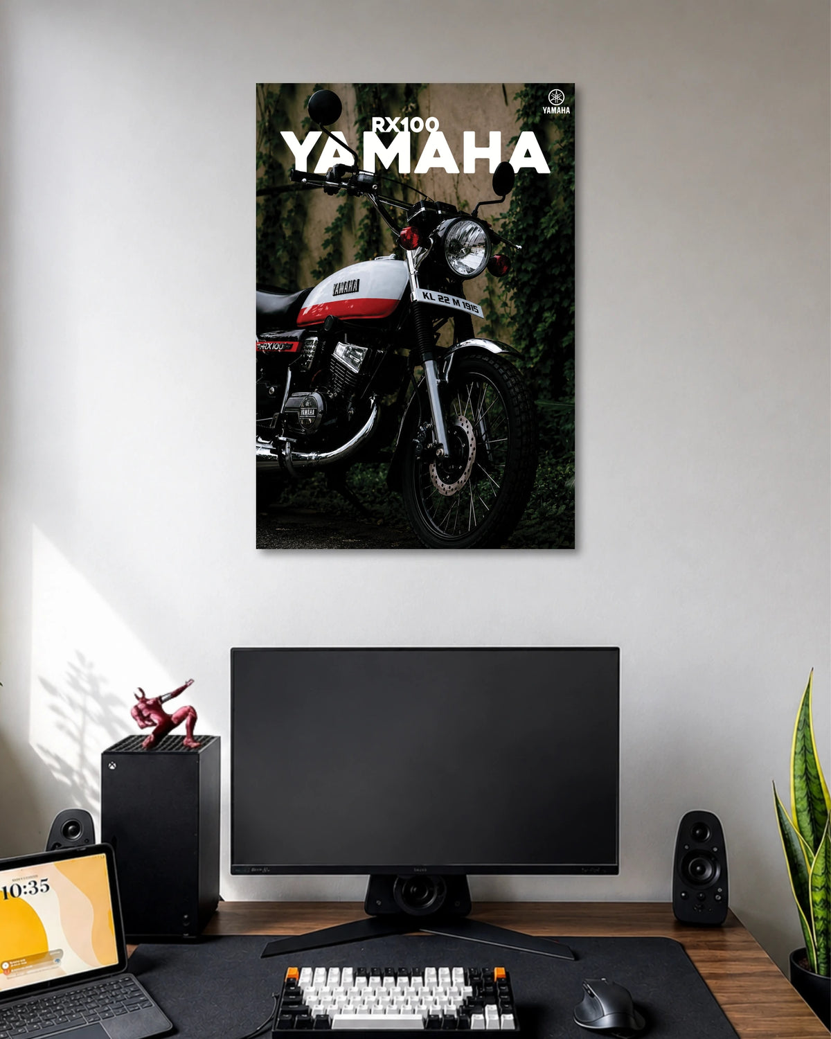 Yamaha RX100 Classic Poster poster artwork