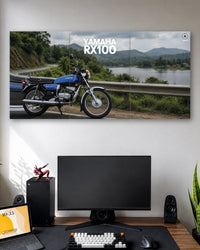 Three-panel Yamaha RX100 3 Piece Poster Set artwork featuring premium detailed design 1