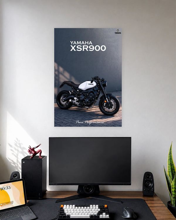 Yamaha XSR900 Shadow Garage Poster