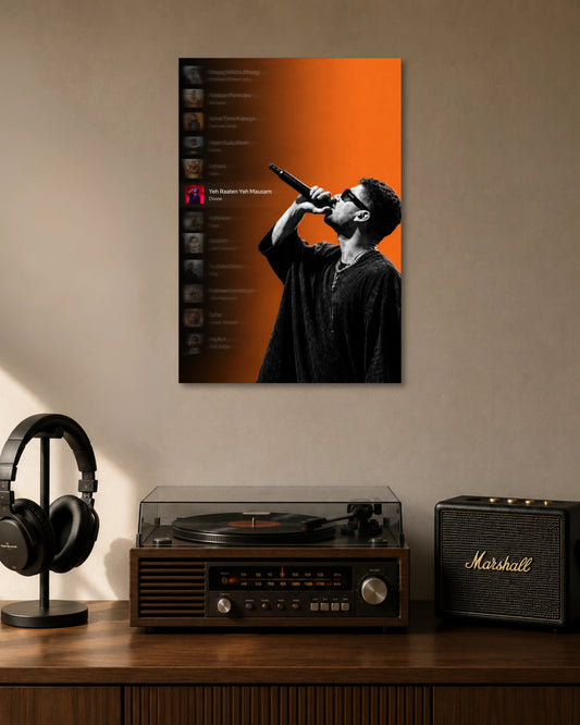 Yeh Raatein Yeh Mausam Music Singer Poster poster artwork