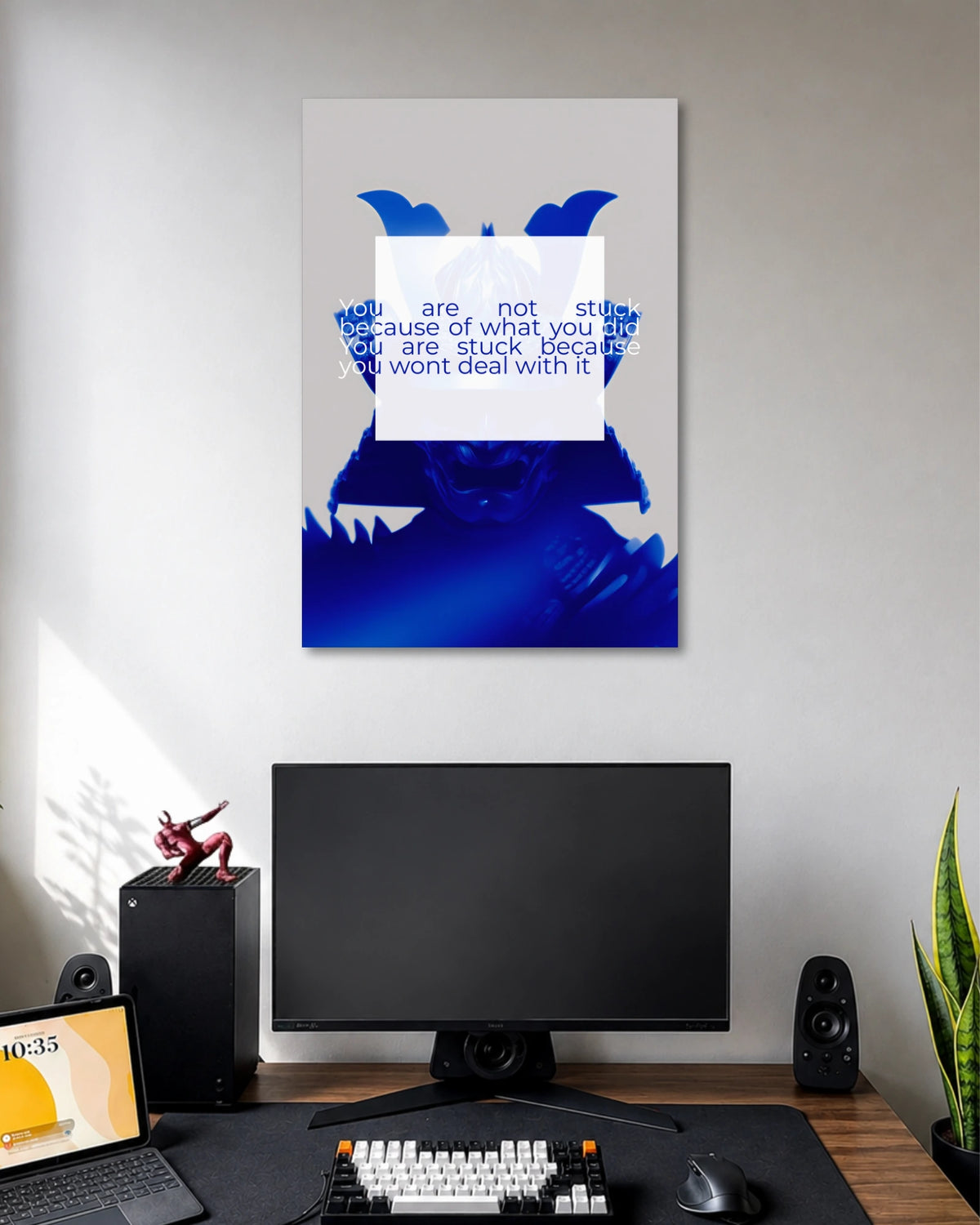 You Are Not Stuck Motivation Poster poster artwork