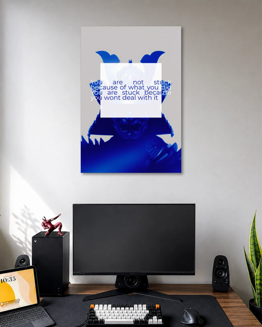 You Are Not Stuck Motivation Poster poster artwork