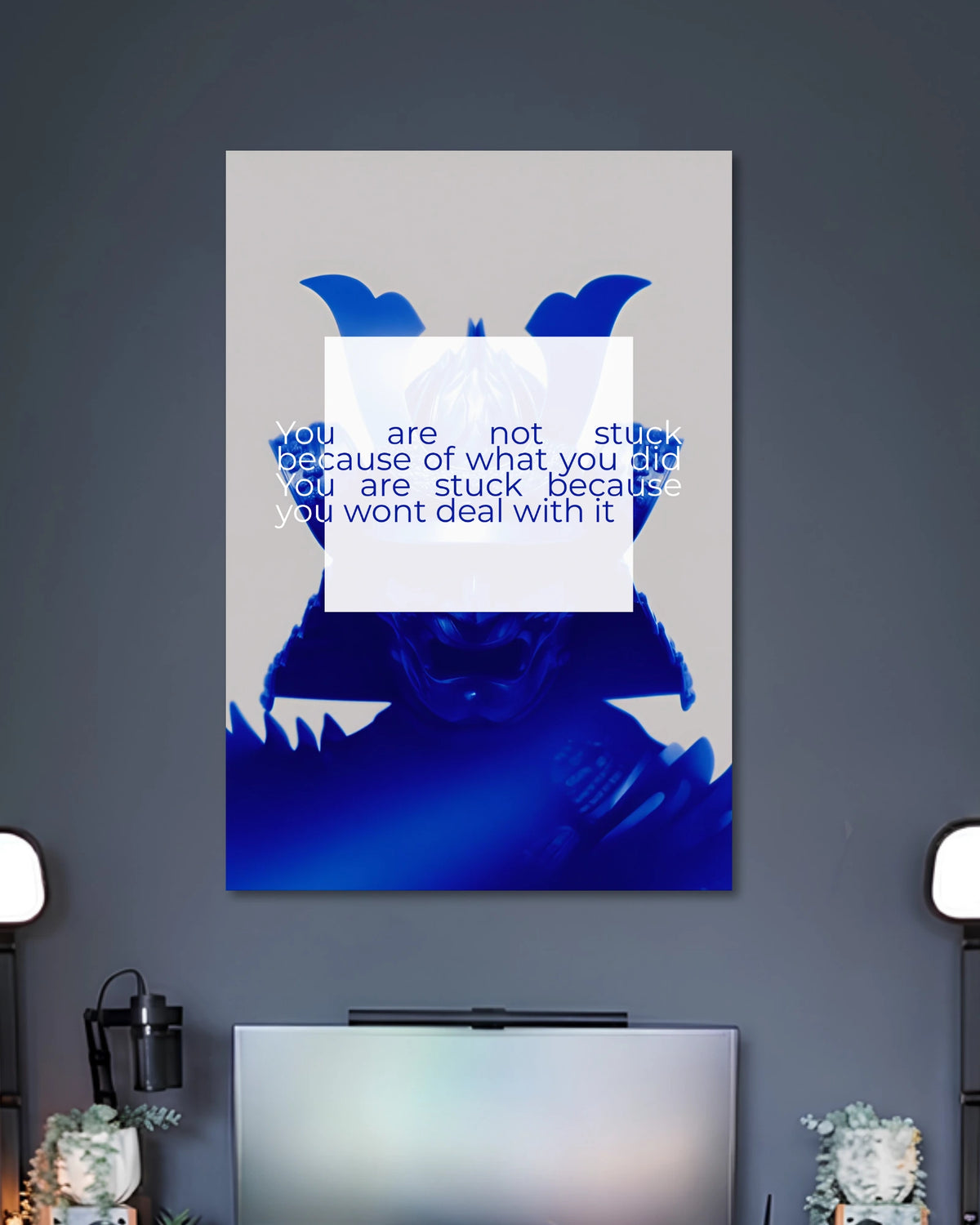 Alternative artwork featuring You Are Not Stuck Motivation Poster