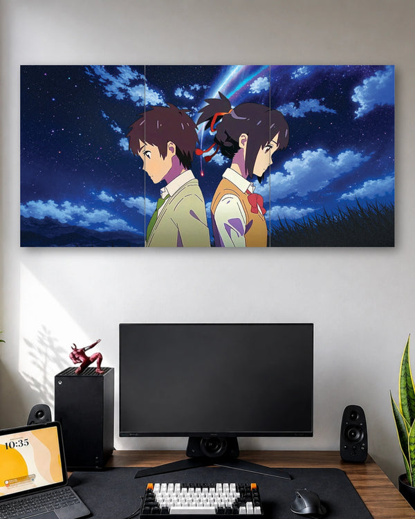 Your Name Night Sky 3 Piece Poster Set