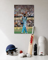 Yuvraj Singh 6 Sixes Iconic Cricket Poster poster artwork