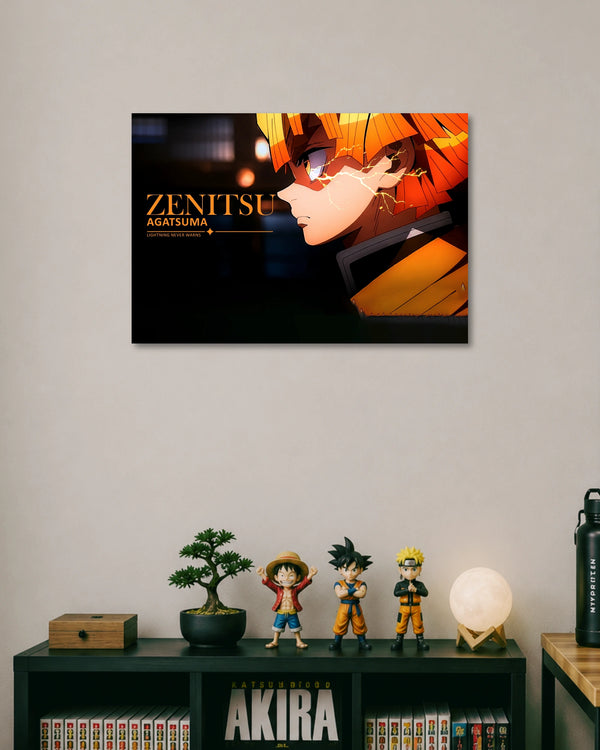 Zenitsu Lightning Profile Poster