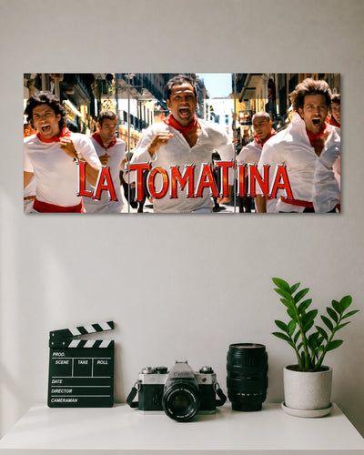 Zindagi Na Milegi Dobara La Tomatina 3 Piece Split Poster three-panel artwork 1