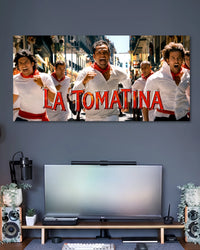 Zindagi Na Milegi Dobara La Tomatina 3 Piece Split Poster three-panel artwork 2